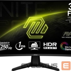 Monitor MSI  LCD Monitor||31.5 "|1920 x 1080 pixels|Full HD|Native aspect ratio 16:9|Curved|MAG32C6X 