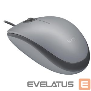 Computer mouse Logitech  MOUSE USB OPTICAL M110 SILENT/MID GRAY 910-006760 