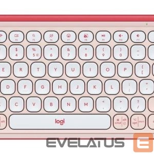Computer keyboard Logitech  KEYBOARD WRL POP ICON KEYS/LIL&OFF WH 920-013073 
