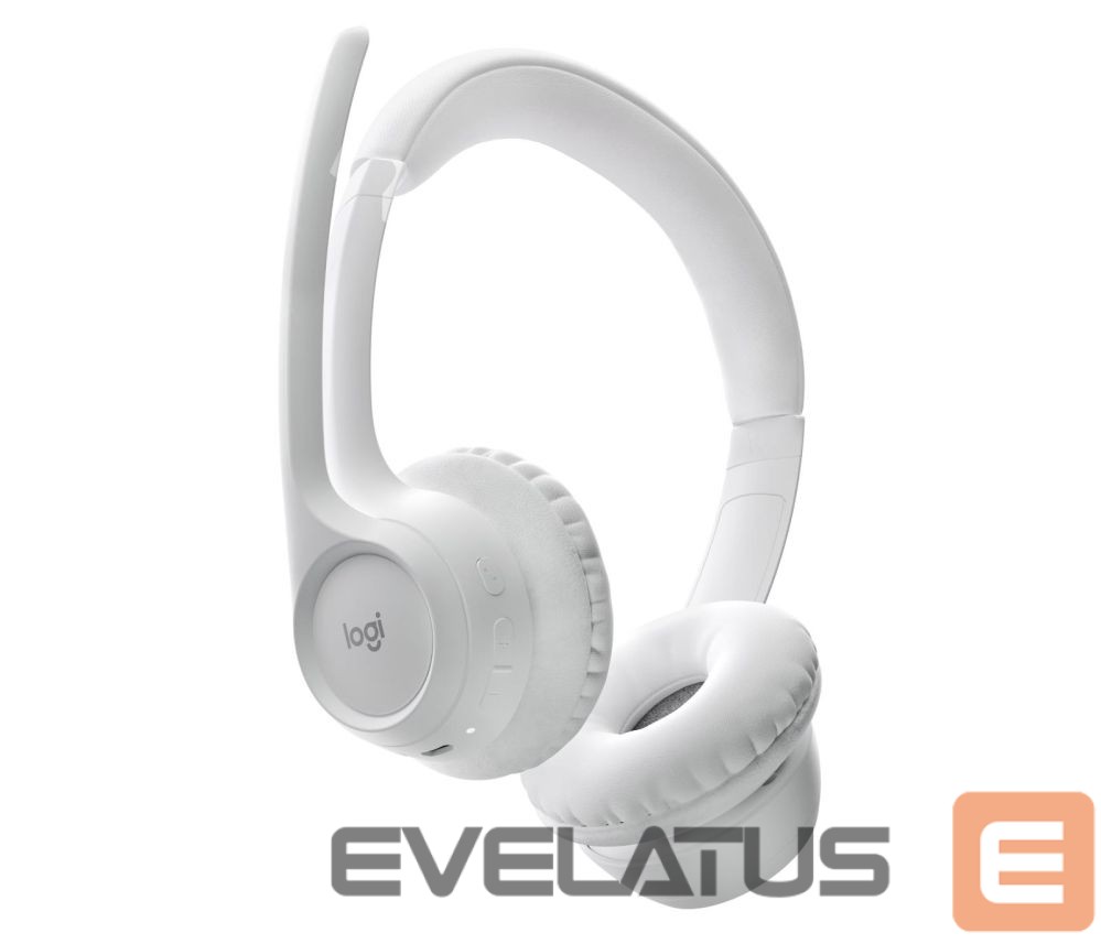 Wired headphones Logitech HEADSET ZONE 300/WHITE 981-001417