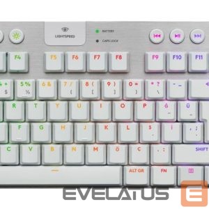 Computer keyboard Logitech  KEYBOARD WRL G915 X LIGHTSPEED/TKL WHITE 920-012737 