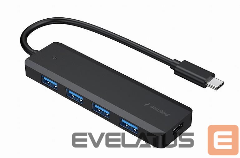 Converter Gembird I/O HUB USB-C 4PORT/UHB-CM-U3P4P-01