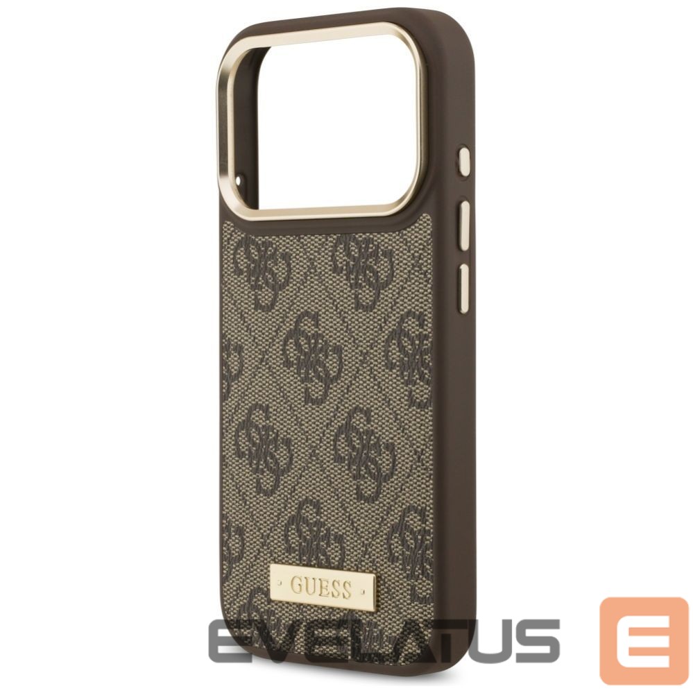 Other goods Guess Guess 4G Logo Plate MagSafe case for iPhone 17 Pro - brown