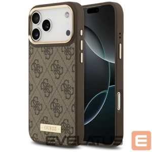 Other goods Guess  Guess 4G Logo Plate MagSafe Case for iPhone 17 Pro Max - Brown 