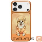 Back panel cover Nimmy  Nimmy Gentle Pets Series Dog MagSafe case for iPhone 17 Pro - orange 