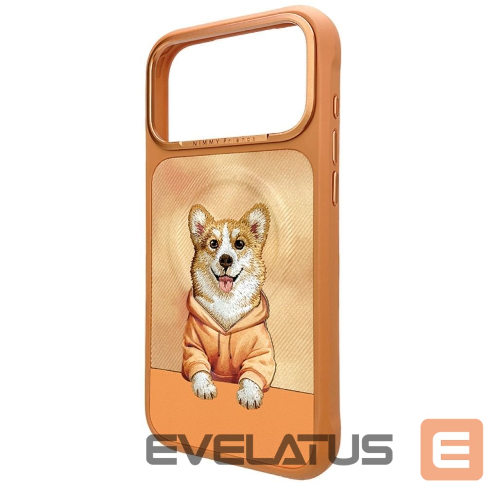 Other goods Nimmy Nimmy Gentle Pets Series Dog MagSafe case for iPhone 17 Pro - orange