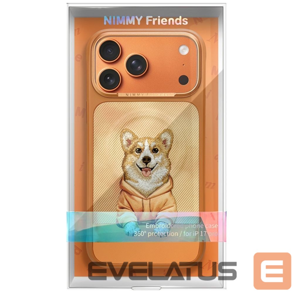 Other goods Nimmy Nimmy Gentle Pets Series Dog MagSafe case for iPhone 17 Pro - orange