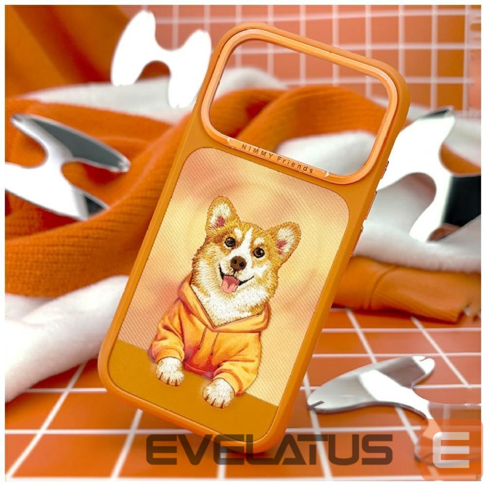 Other goods Nimmy Nimmy Gentle Pets Series Dog MagSafe case for iPhone 17 Pro - orange