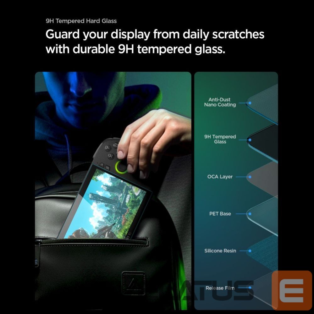 Other goods Spigen Spigen Glas.tR Slim Tempered Glass 2-Pack for ROG Xbox Ally X (2024/2025) / ROG Xbox Ally (2025) / ROG Ally (2023) / MSI Claw 7 AI+