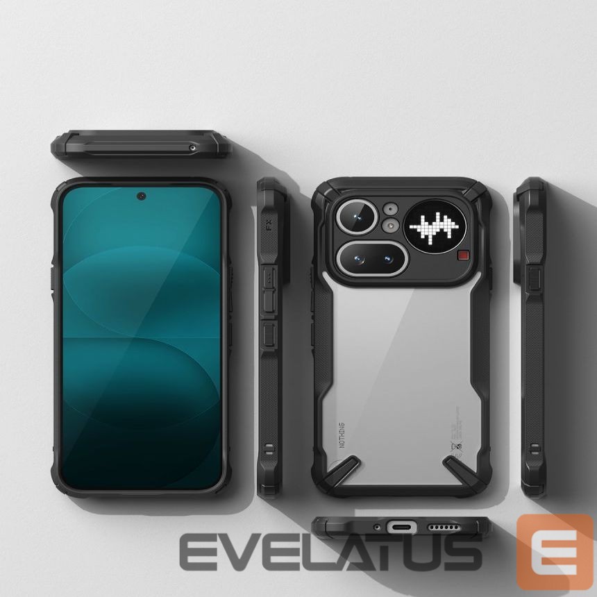 Other goods Ringke Ringke Fusion X case for Nothing Phone 4A Pro - transparent and black