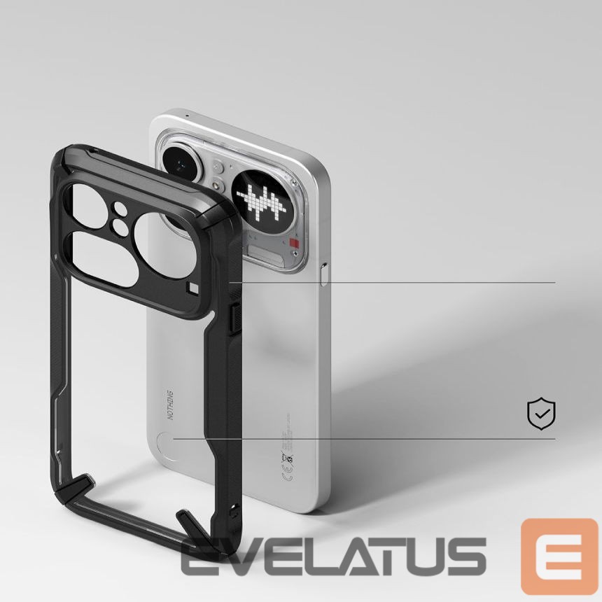 Other goods Ringke Ringke Fusion X case for Nothing Phone 4A Pro - transparent and black
