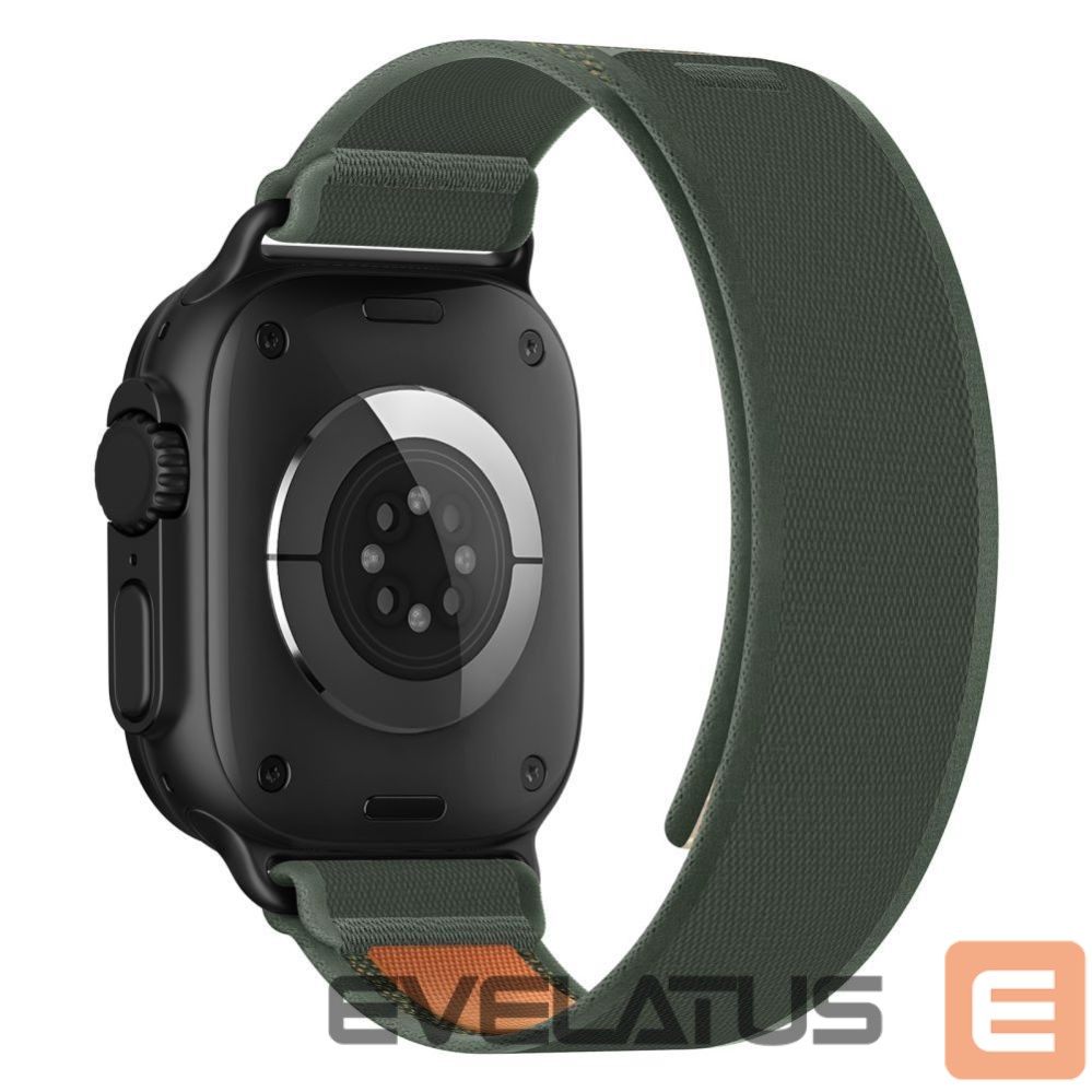 Other goods Tech-Protect Tech-Protect Nylon Elite Strap for Apple Watch 44/45/46/49 mm - Green/Orange