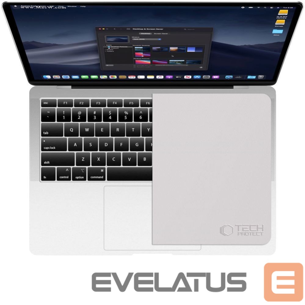 Other goods Tech-Protect Tech-Protect Polishing Cloth Microfiber Screen Cloth for Laptop 13-14" - Gray