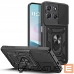 Back panel cover Tech-Protect  Tech-Protect CamShield Pro Case for Motorola Moto G57 Power / G67 Power - Black 