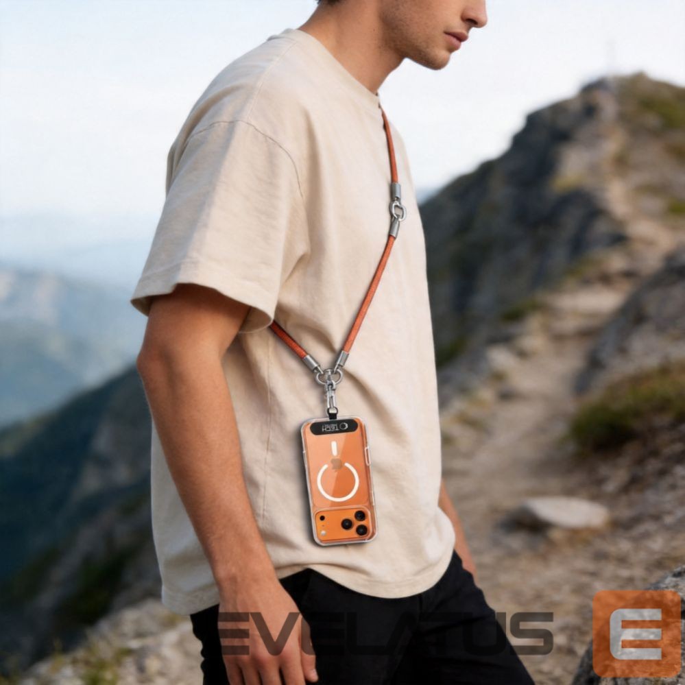 Other goods Tech-Protect Tech-Protect C10S Rope Phone Lanyard - Orange