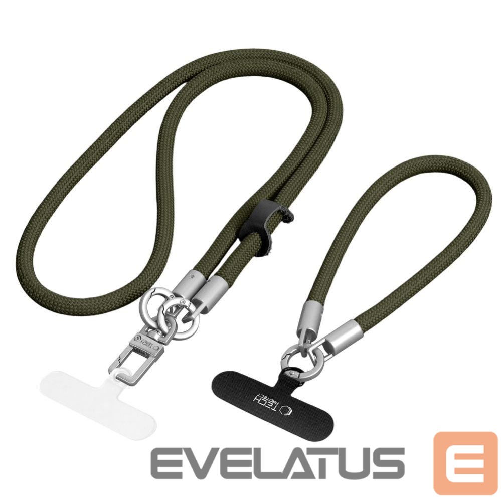 Other goods Tech-Protect Tech-Protect C10S Rope Phone Lanyard - Green