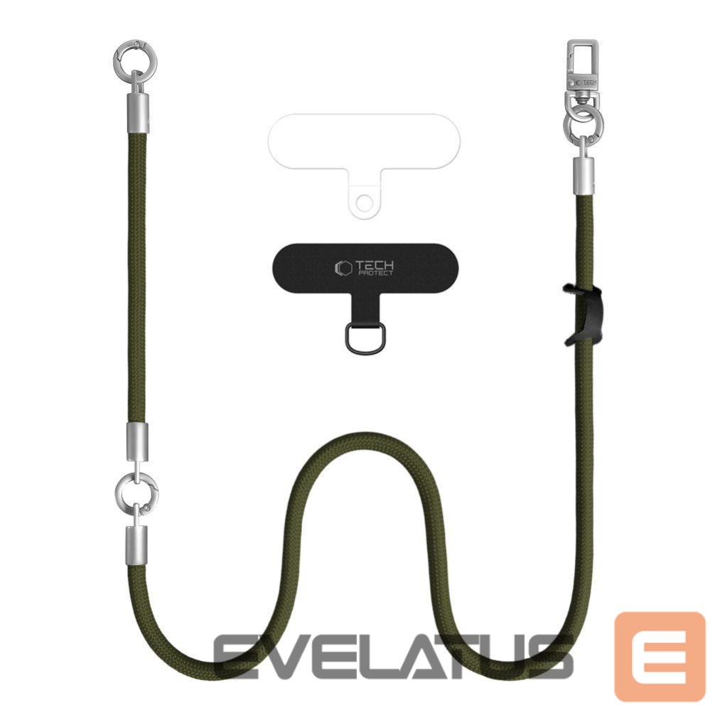 Other goods Tech-Protect Tech-Protect C10S Rope Phone Lanyard - Green