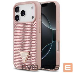 Other goods Guess  Guess Rhinestone Triangle Logo iPhone 17 Pro Case - Pink 