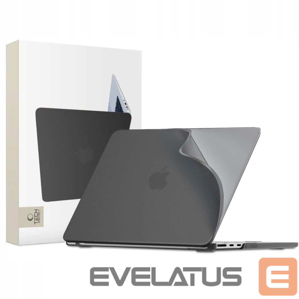 Other goods Tech-Protect Tech-Protect Softshell Case for MacBook Air 13" 2023/2024/2025/2026 - Matte Black