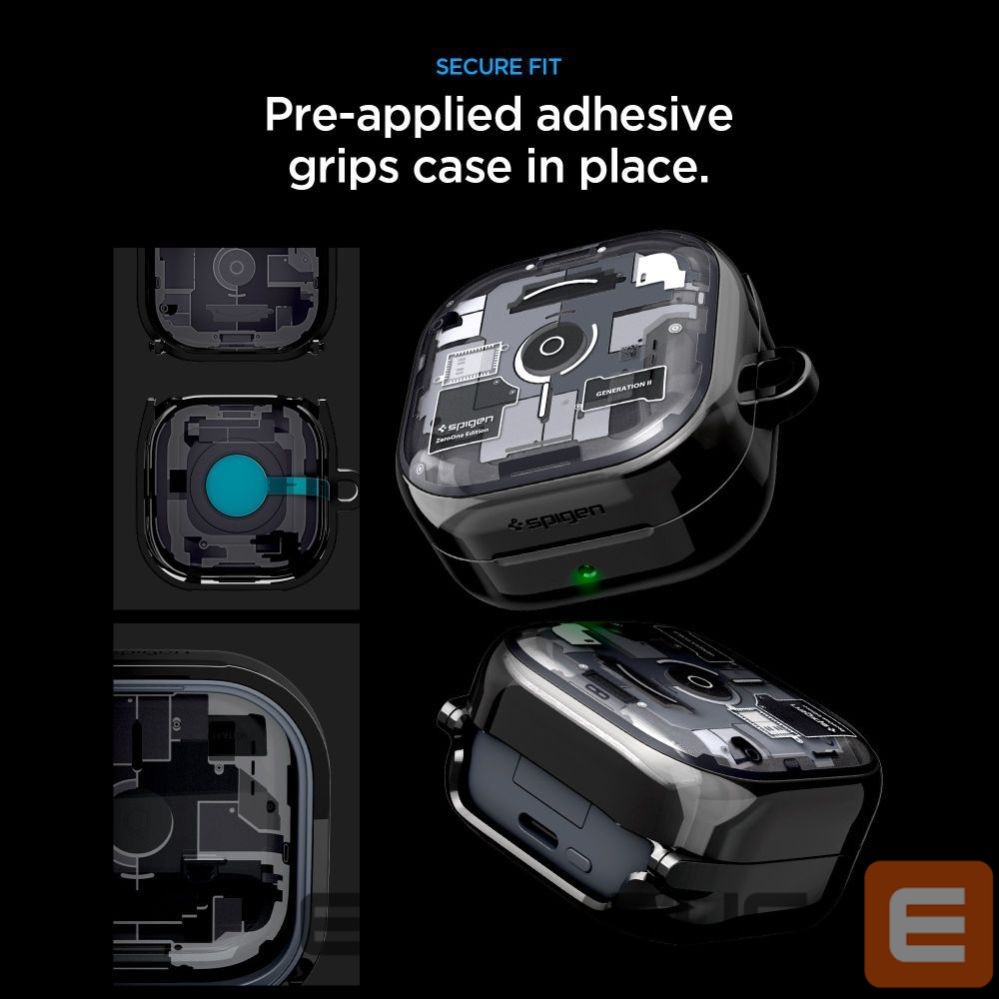 Other goods Spigen Spigen Ultra Hybrid Zero One Case for Samsung Galaxy Buds 4 / 4 Pro - Black