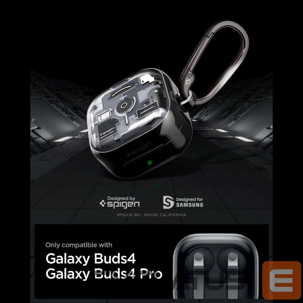Other goods Spigen Spigen Ultra Hybrid Zero One Case for Samsung Galaxy Buds 4 / 4 Pro - Black