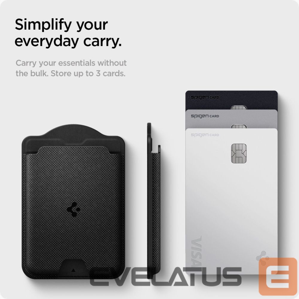 Other goods Spigen Spigen Urban Fit MagSafe Magnetic Phone Wallet - Black