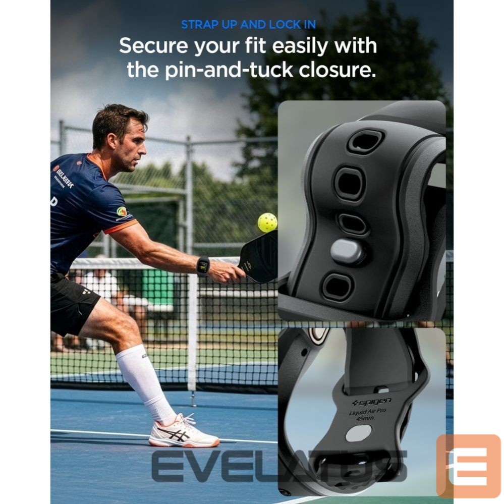 Other goods Spigen Spigen Liquid Air Pro Strap for Apple Watch Ultra 49mm - Black