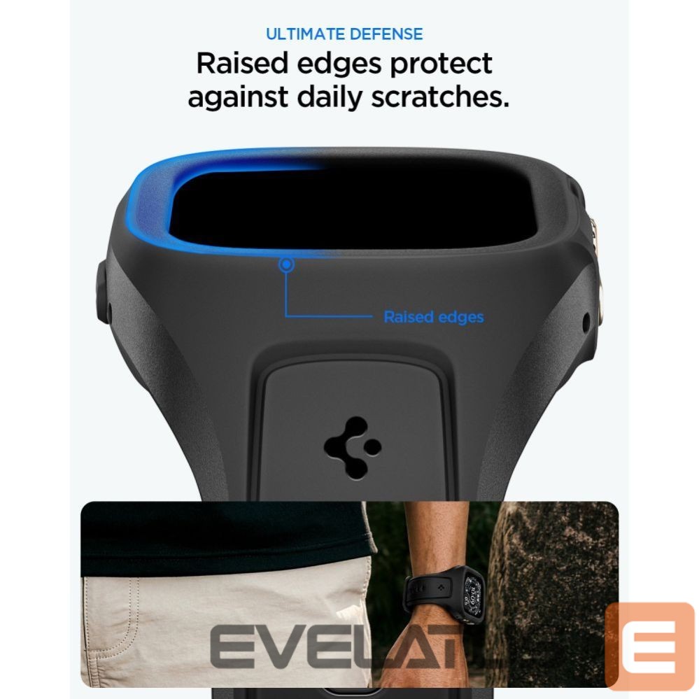 Other goods Spigen Spigen Liquid Air Pro Strap for Apple Watch Ultra 49mm - Black