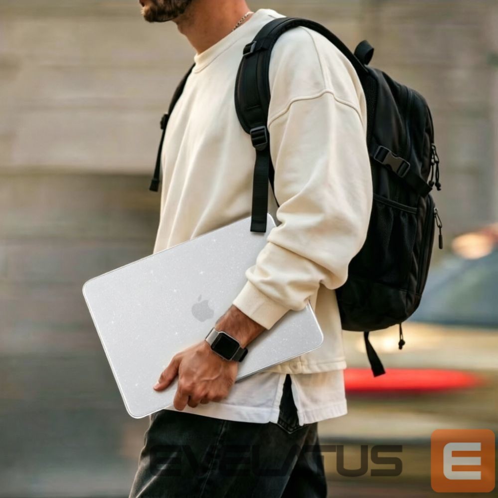 Other goods Tech-Protect Tech-Protect SmartShell Case for MacBook Neo 13" 2026 - Clear-Glitter