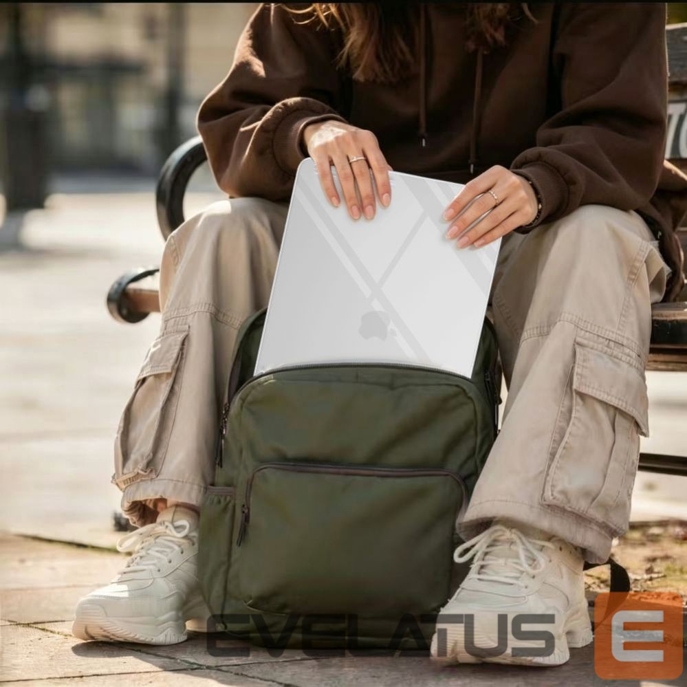 Other goods Tech-Protect Tech-Protect Softshell Case for MacBook Air 13" 2023 / 2024 / 2025 / 2026 - Transparent