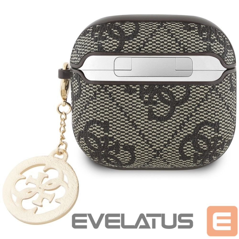 Other goods Guess Guess 4G Strass Charm Case for AirPods 4 - Brown