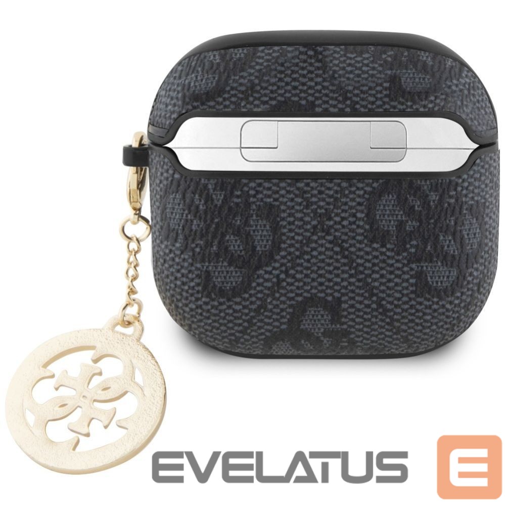 Other goods Guess Guess 4G Strass Charm Case for AirPods 4 - Black