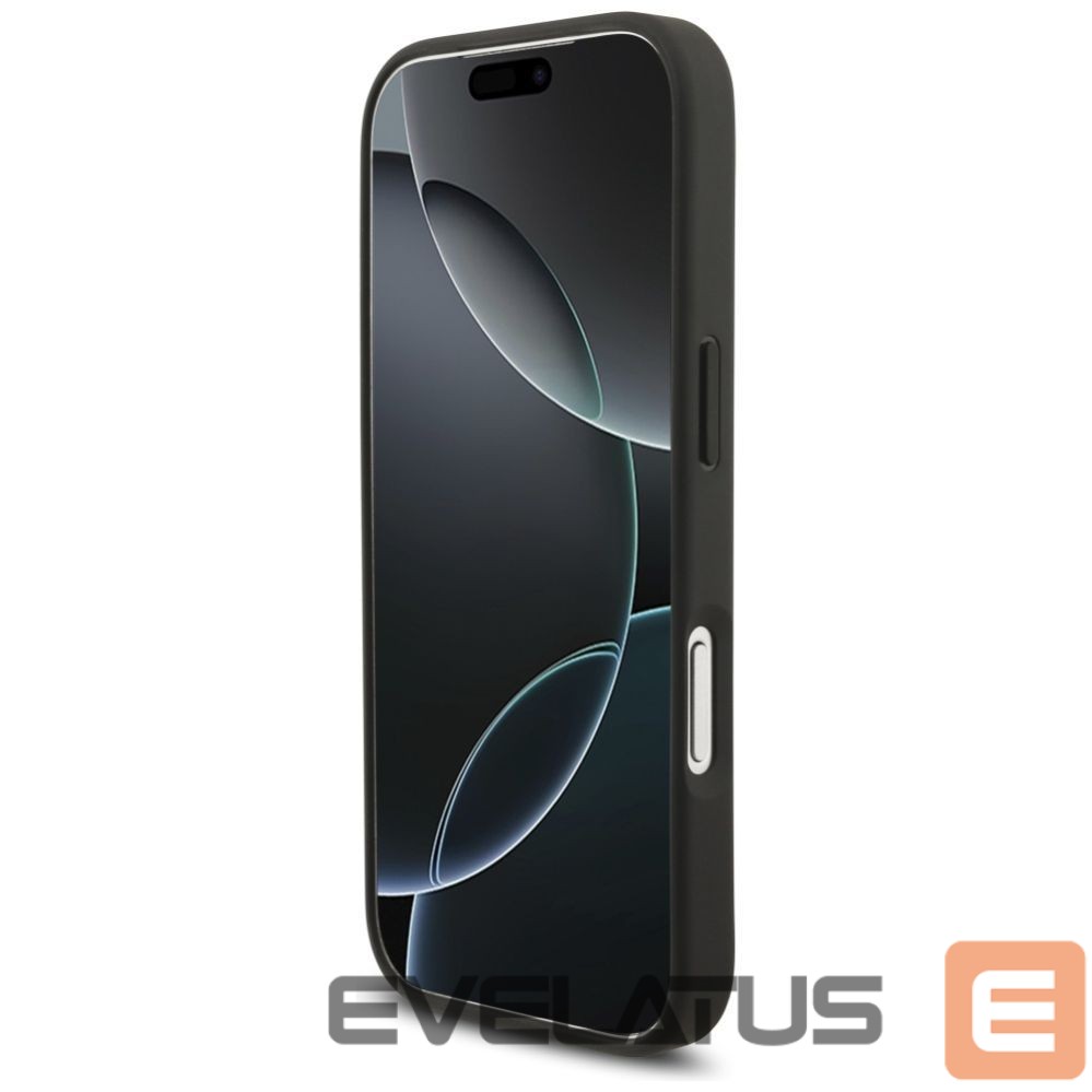 Other goods Mercedes-Benz Mercedes Leather Large Laurel Leave MagSafe Case for iPhone 17 Pro - Black and Gray