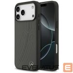 Other goods Mercedes-Benz  Mercedes Leather Large Laurel Leave MagSafe Case for iPhone 17 Pro Max - Black and Gray 