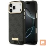 Other goods Guess  Guess 4G Logo Plate MagSafe Case for iPhone 17 Pro Max - Black 