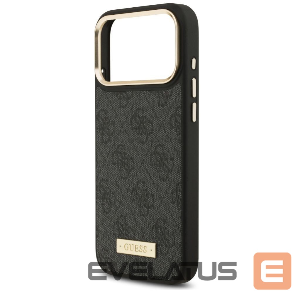 Other goods Guess Guess 4G Logo Plate MagSafe Case for iPhone 17 Pro Max - Black