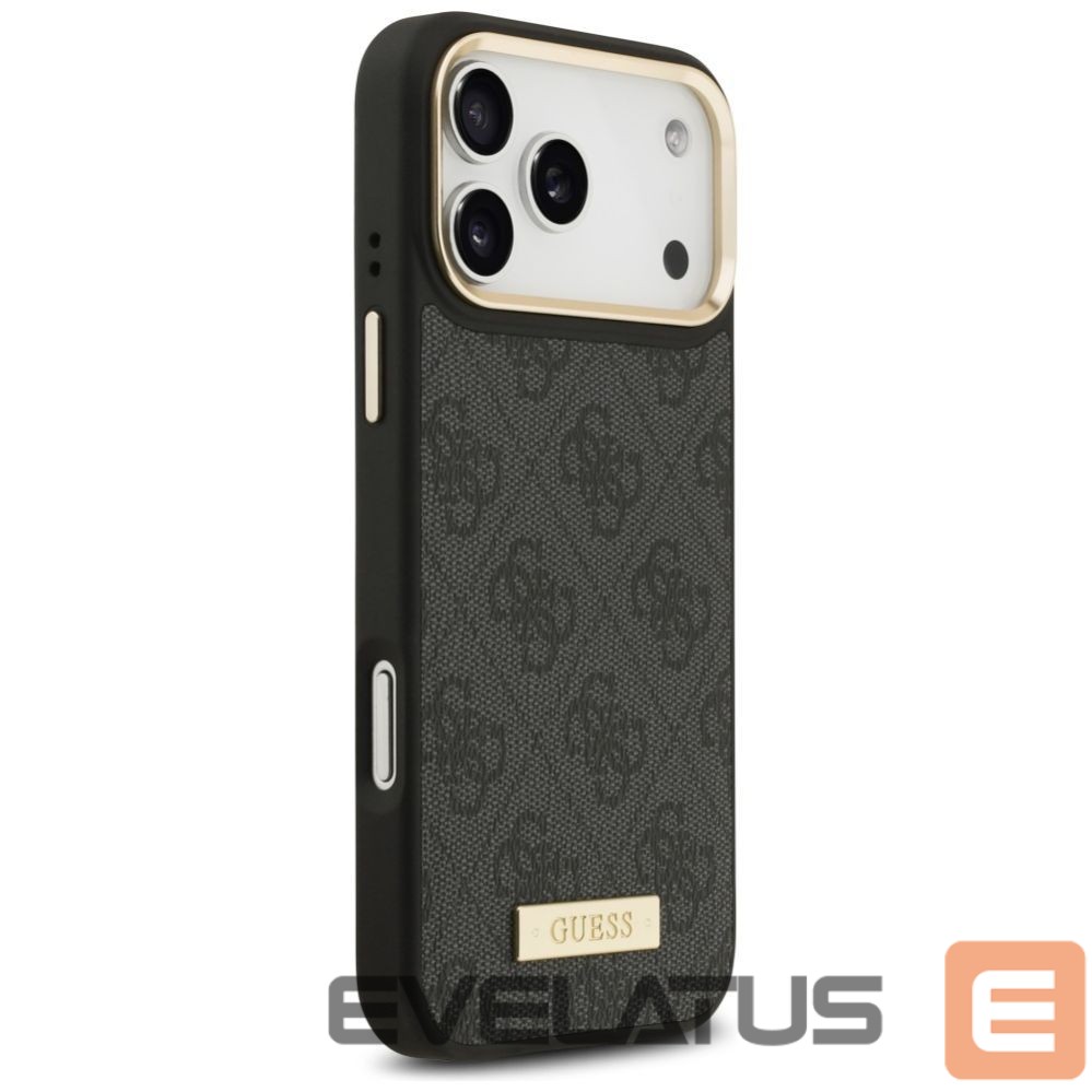 Other goods Guess Guess 4G Logo Plate MagSafe Case for iPhone 17 Pro Max - Black