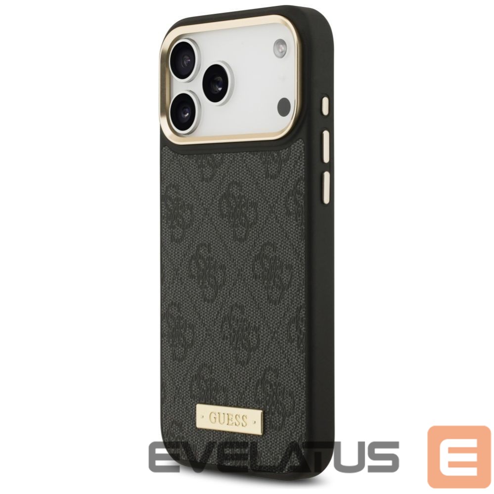 Other goods Guess Guess 4G Logo Plate MagSafe Case for iPhone 17 Pro Max - Black