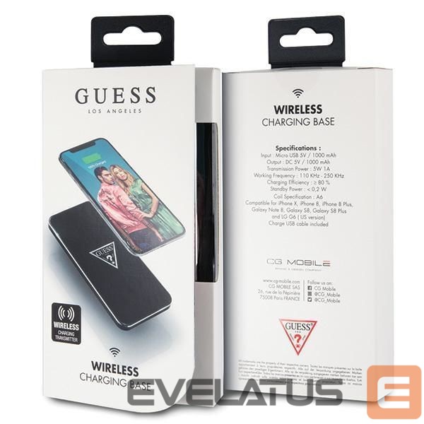 Other goods Guess Guess inductive charger GUWCP850TLBK black/black 1A