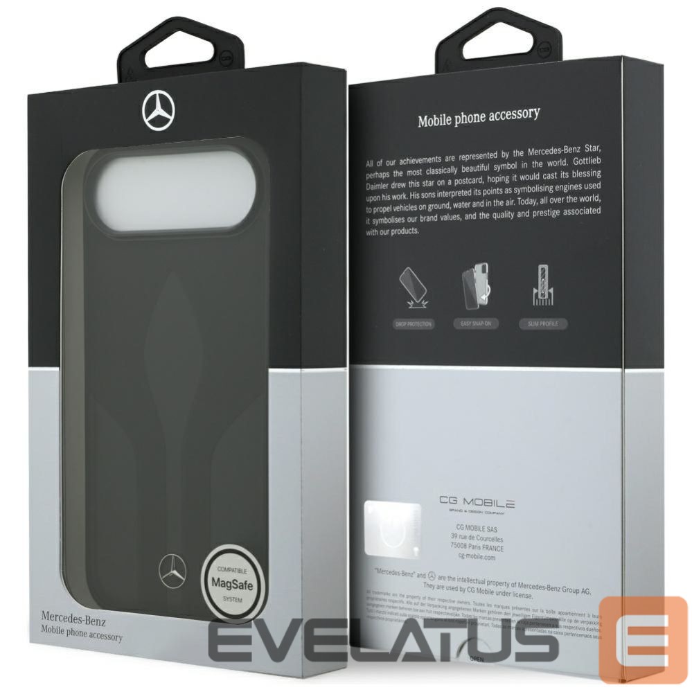 Other goods Mercedes-Benz Mercedes Leather The Move MagSafe case for iPhone 17 Air - black