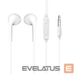 Wired headphones Dudao  Dudao in-ear wired mini jack 3.5mm headset white (X10S white) 