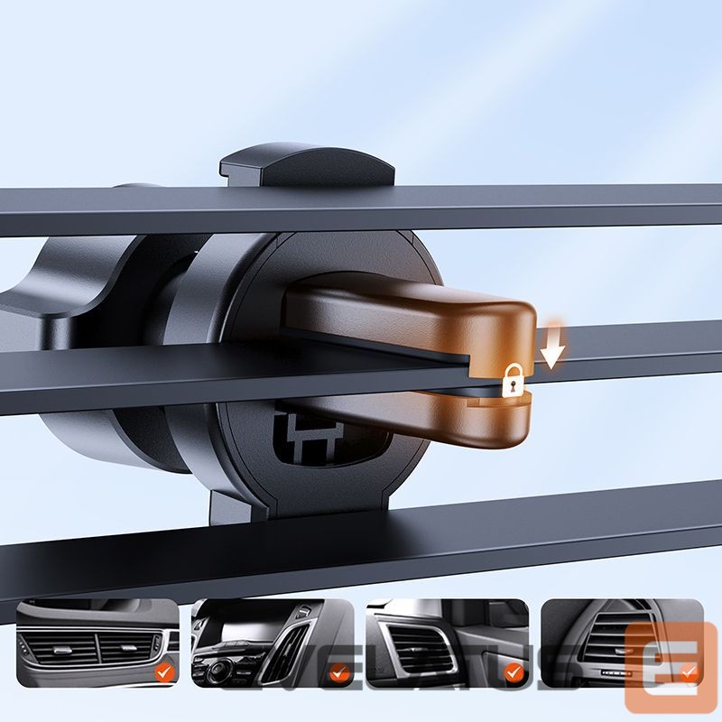 Auto holder Joyroom Joyroom mechanical car holder for air vent black (JR-ZS283)