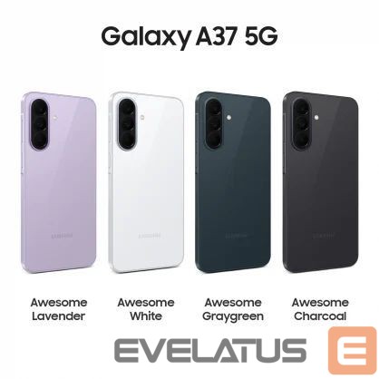 Smartphone Samsung Galaxy A37 6/128GB Charcoal