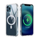 Back panel cover iLike - Anti Shock 1,5 mm Mag case for Samsung Galaxy A17 4G / A17 5G transparent big hole 