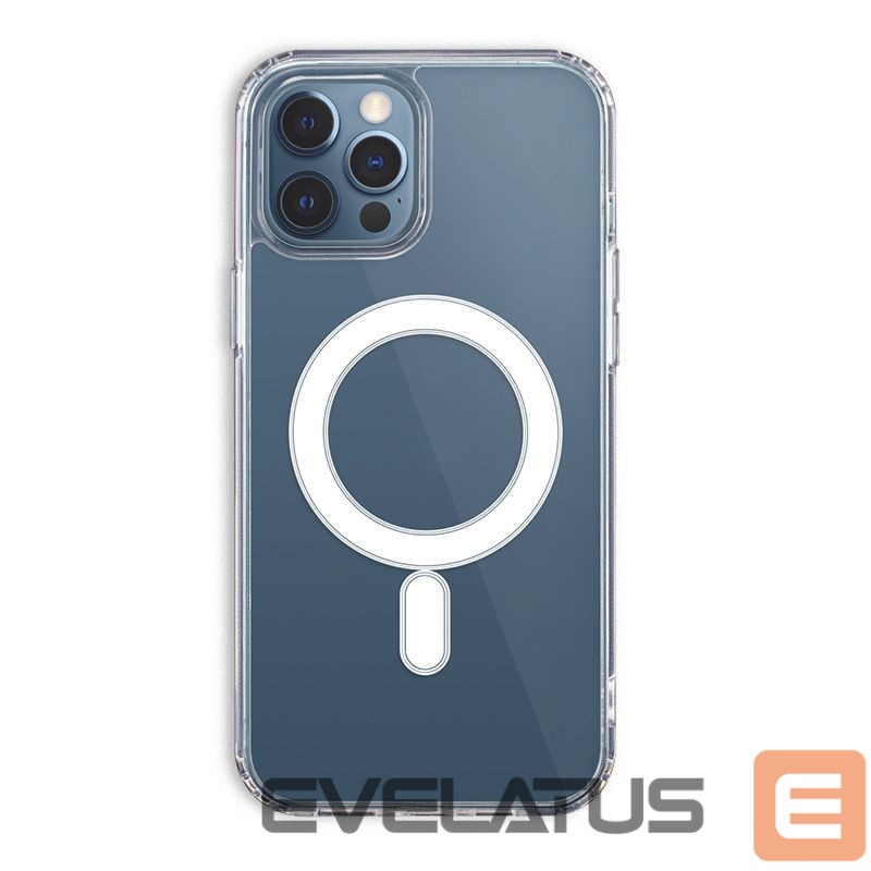 Back panel cover iLike - Anti Shock 1,5 mm Mag case for Samsung Galaxy A17 4G / A17 5G transparent big hole