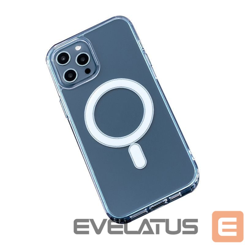 Back panel cover iLike - Anti Shock 1,5 mm Mag case for Samsung Galaxy A17 4G / A17 5G transparent big hole
