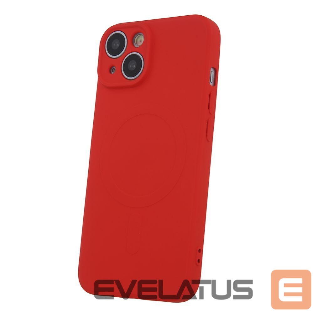 Back panel cover iLike Simple Color Mag case for Samsung Galaxy A57 5G red