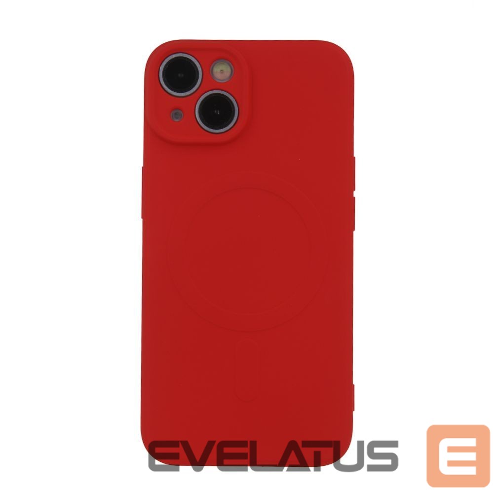 Back panel cover iLike Simple Color Mag case for Samsung Galaxy A57 5G red