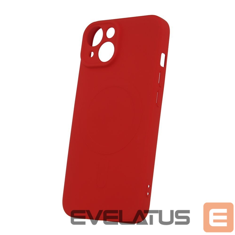 Back panel cover iLike Simple Color Mag case for Samsung Galaxy A57 5G red