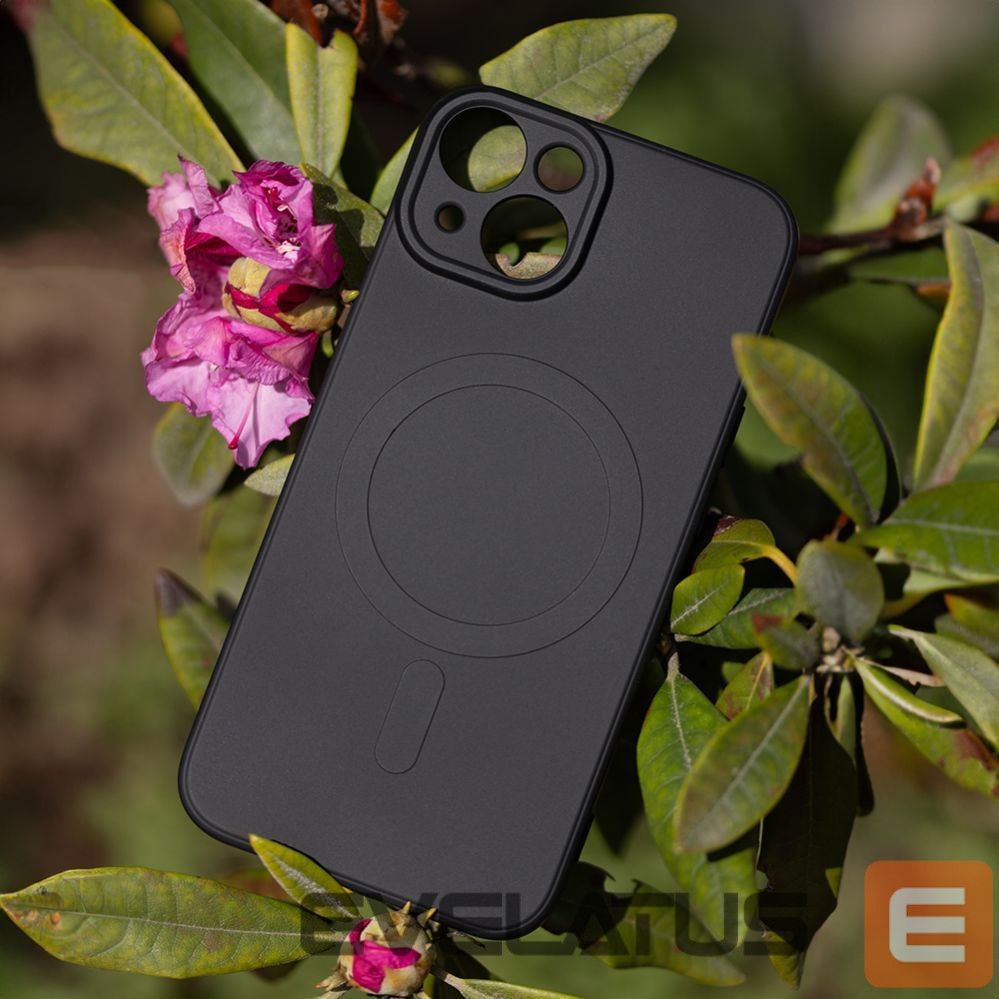 Back panel cover iLike - Simple Color Mag case for Samsung Galaxy A37 5G black